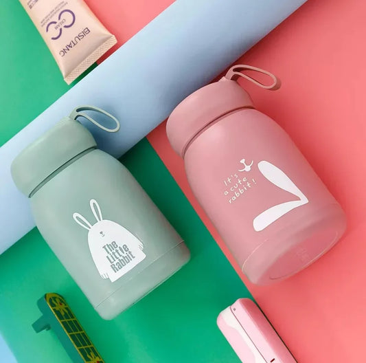 Cute Small Rabbit - Glass Bottle ( Pack of 2 )